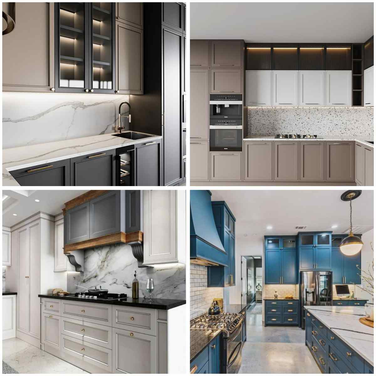 راهنمای جامع متریال کابینت نئوکلاسیک: ترکیبی از شکوه و سادگی